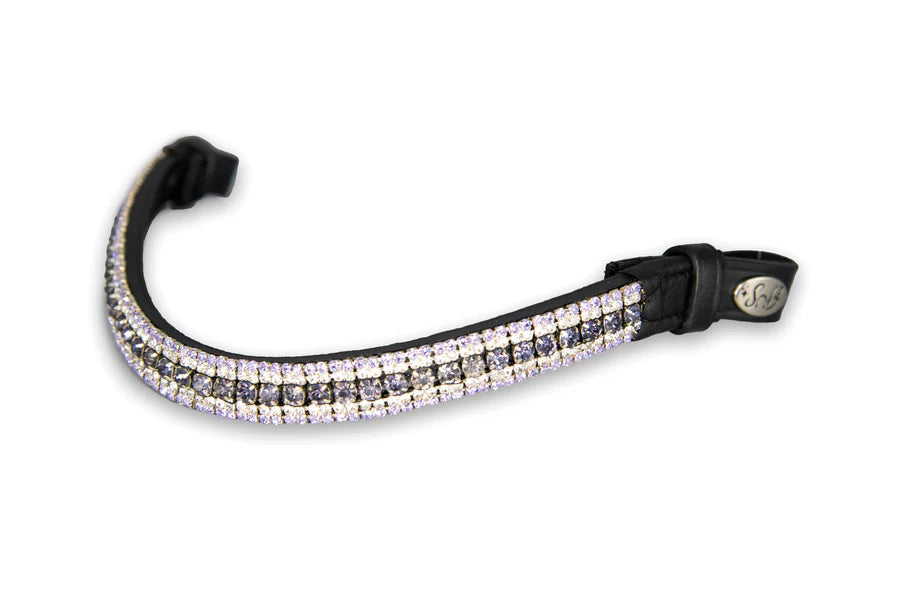 FRONTALINO CON CRISTALLI SPARKS N BLINGS - TheOne U Shape Violet Fusion
