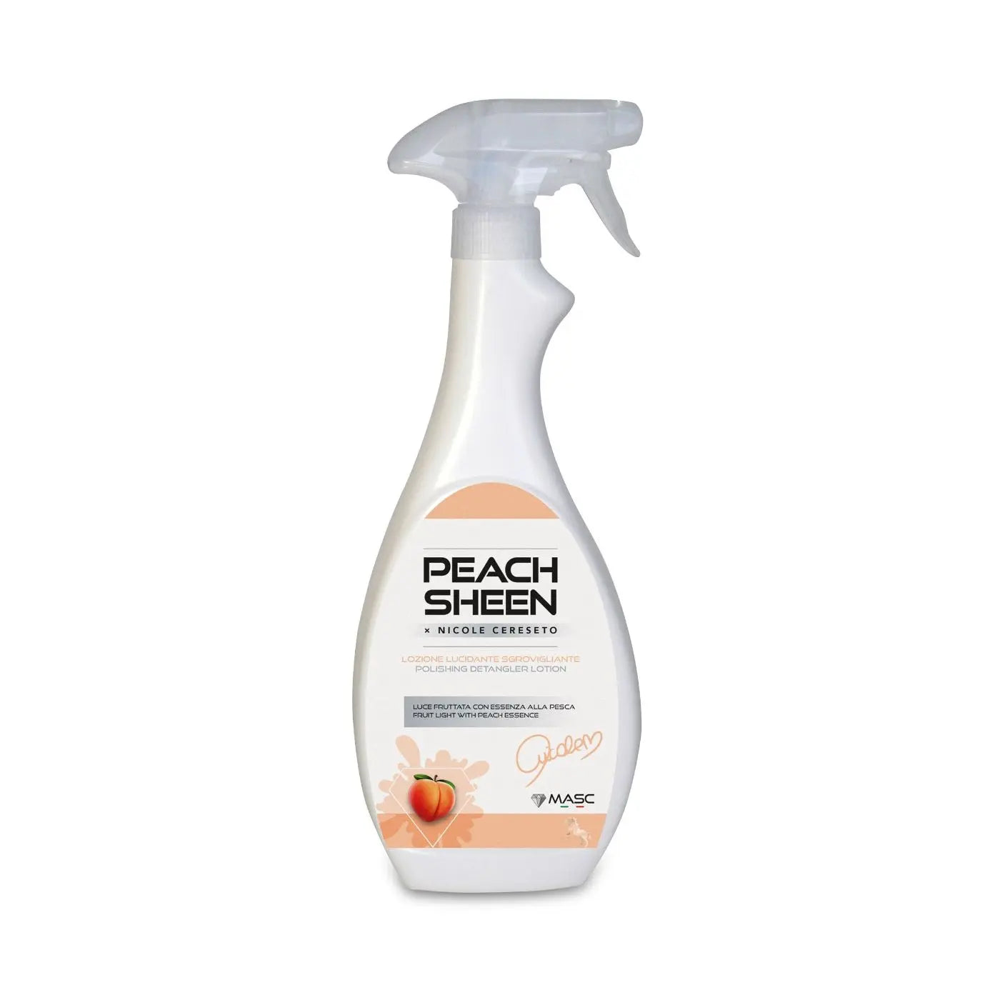 Spray Sgrovigliante e Lucidante MASC PEACH SHEEN