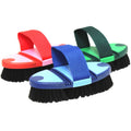 Spazzola bicolore con dorso flessibile