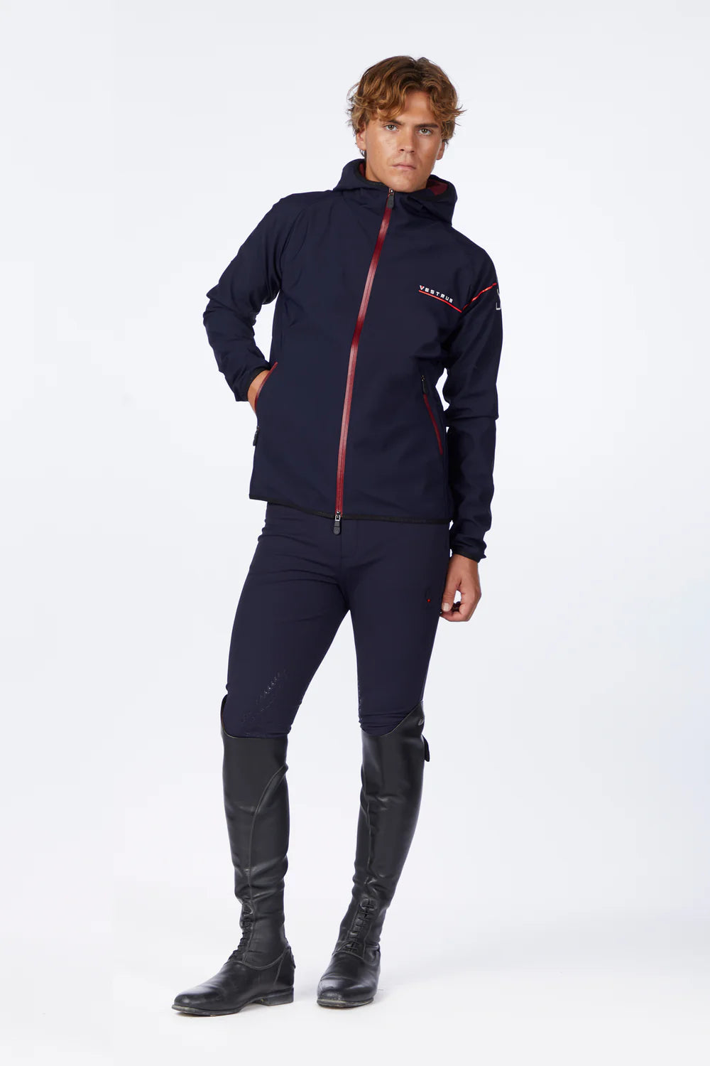 GIACCA SOFTSHELL VESTRUM LAB MODELLO TOLIMAN CON CAPPUCCIO