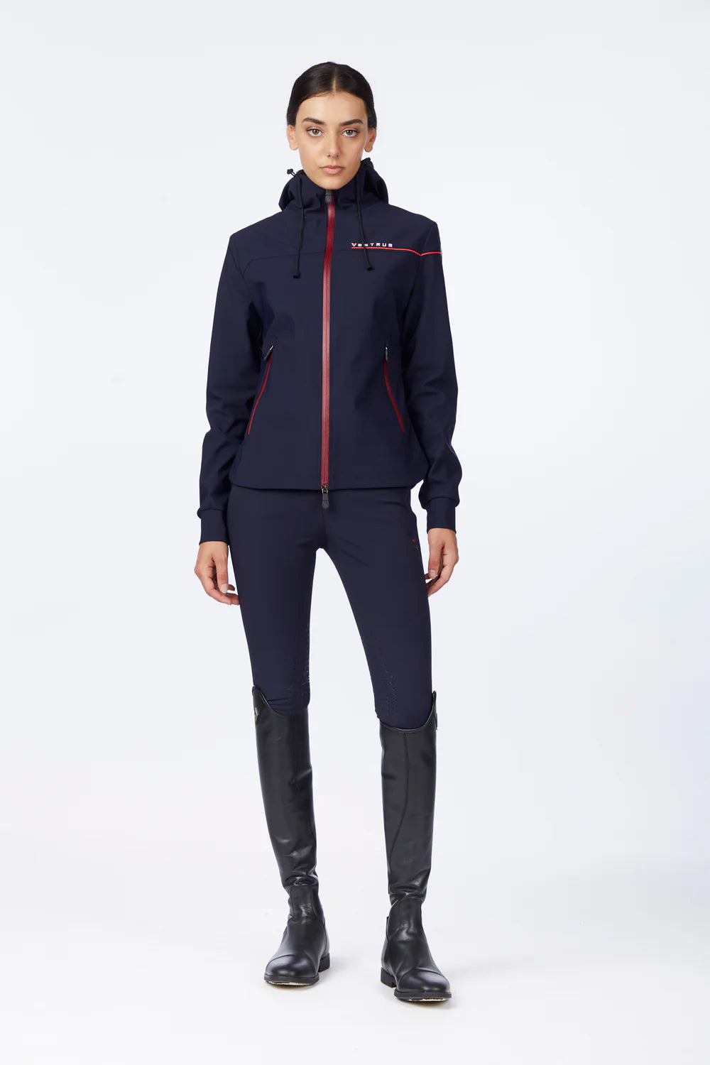 GIACCA SOFTSHELL VESTRUM LAB MODELLO NASHIRA CON CAPPUCCIO