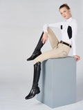 PANTALONI EQUITAZIONE GRIP GINOCCHIO VESTRUM MODELLO MOLVENO LOGO GRANDE