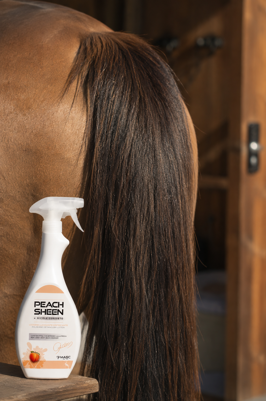 Spray Sgrovigliante e Lucidante MASC PEACH SHEEN