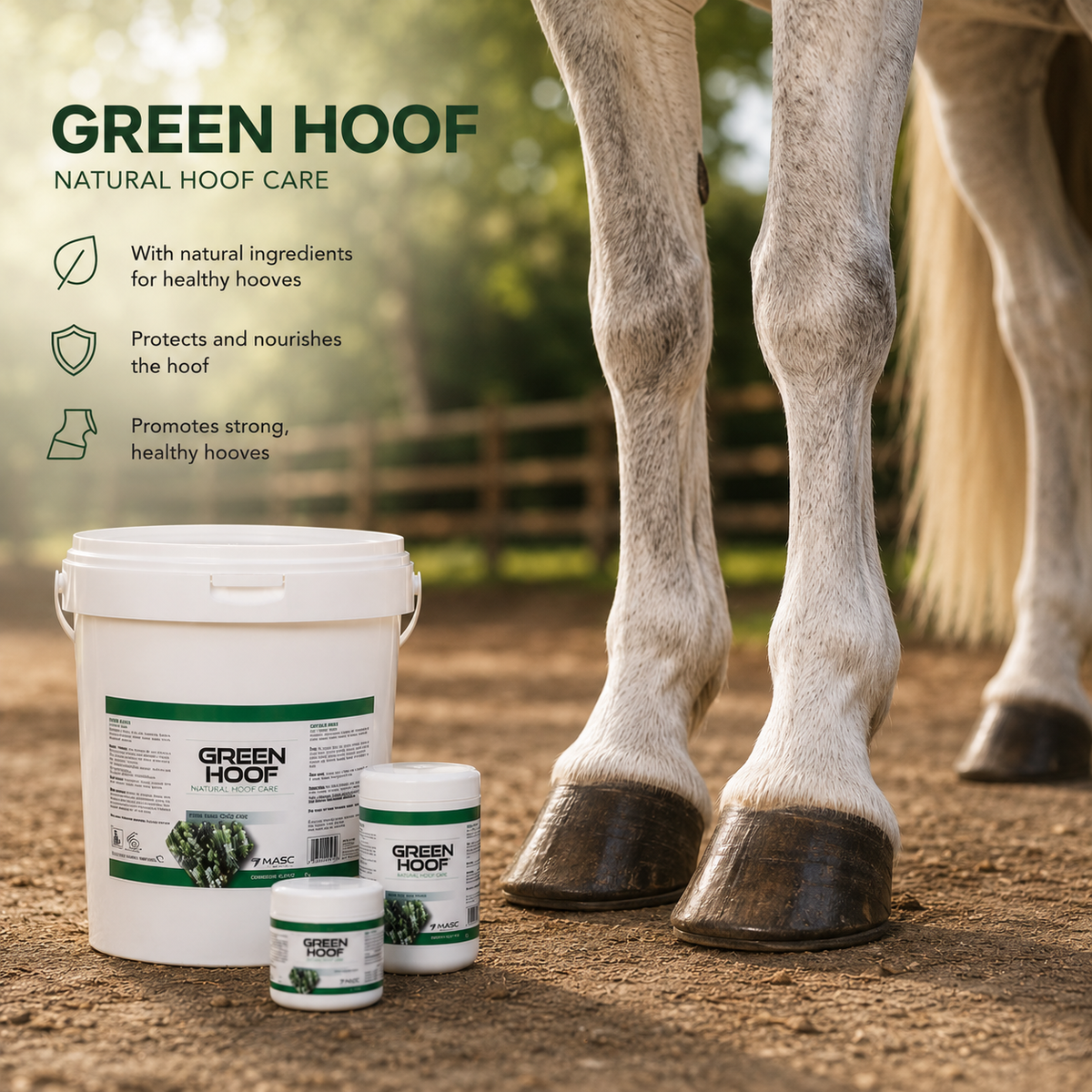 Unguento verde per zoccoli GREEN HOOF MASC