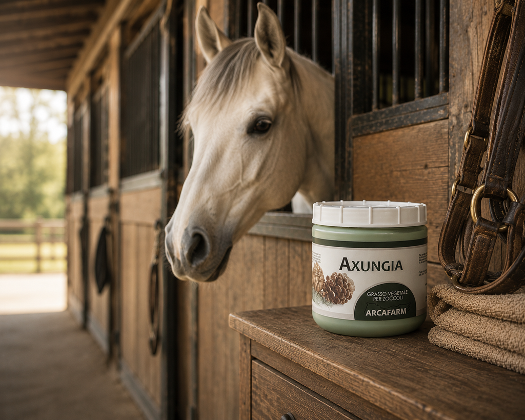 UNGUENTO PER ZOCCOLI AXUNGIA VERDE ARCAFARM barattolo da 1 Kg