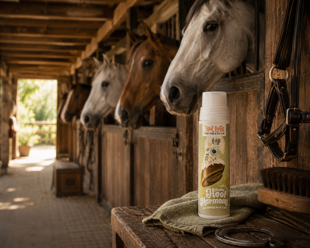 OLIO PER ZOCCOLI 100% NATURALE HOOF HARMONY ML 200 B&E