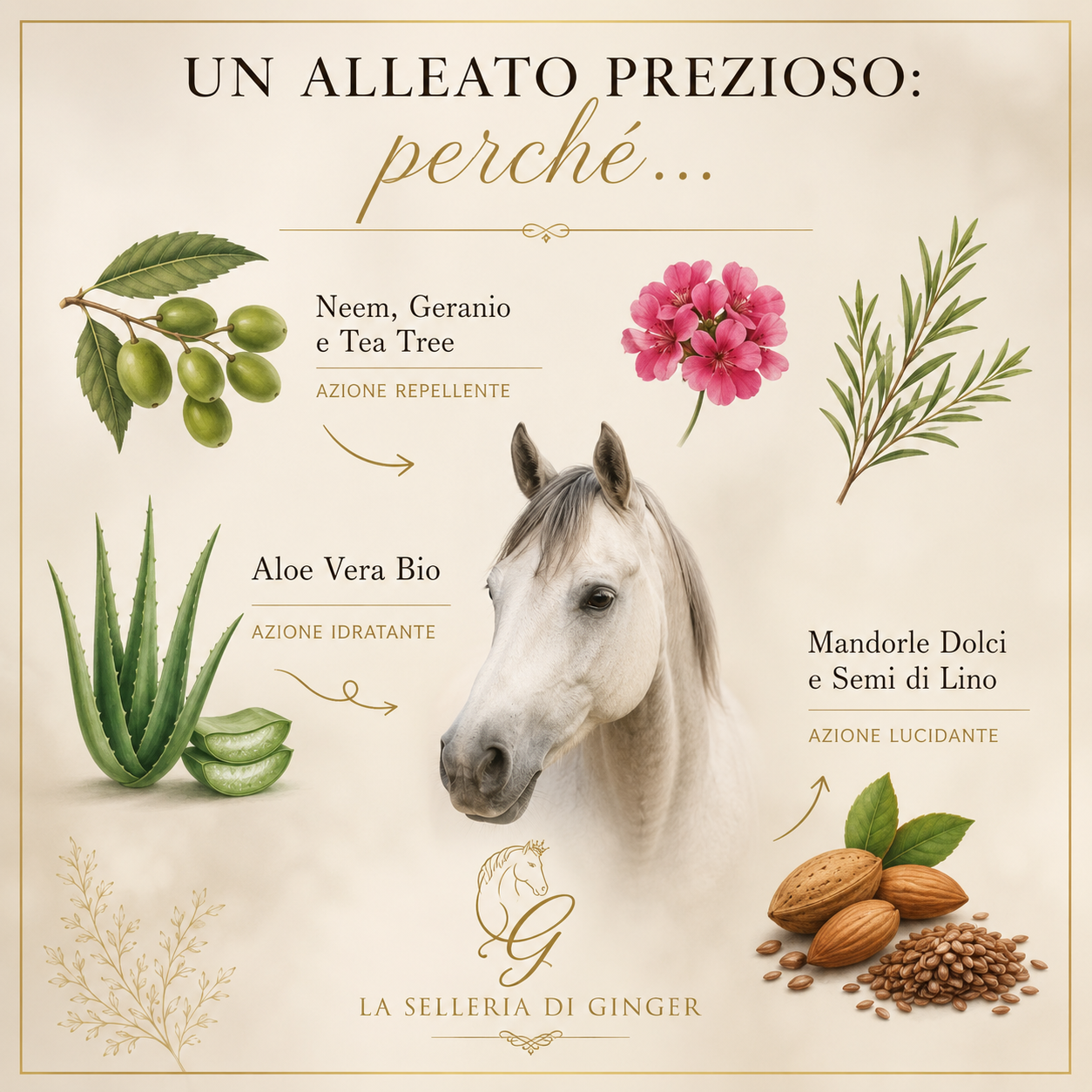 Spray 100% naturale anti-insetti STRONG REPELLENT TU.SEI HORSE 500 ml