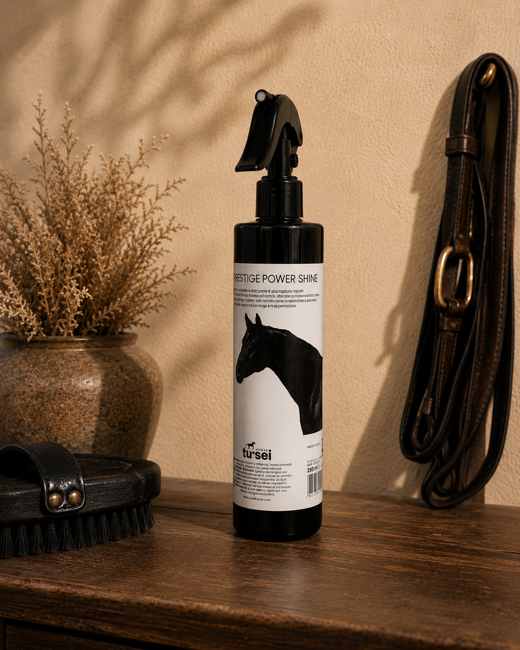 Spray Lucidante professionale PRESTIGE POWER SHINE TU.SEI HORSE 250 ml