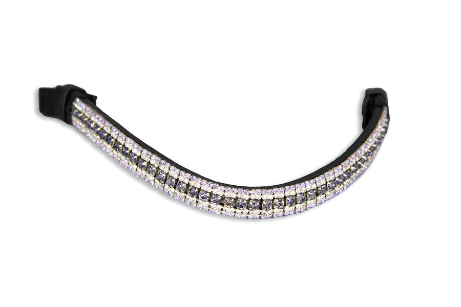 FRONTALINO CON CRISTALLI SPARKS N BLINGS - TheOne U Shape Violet Fusion