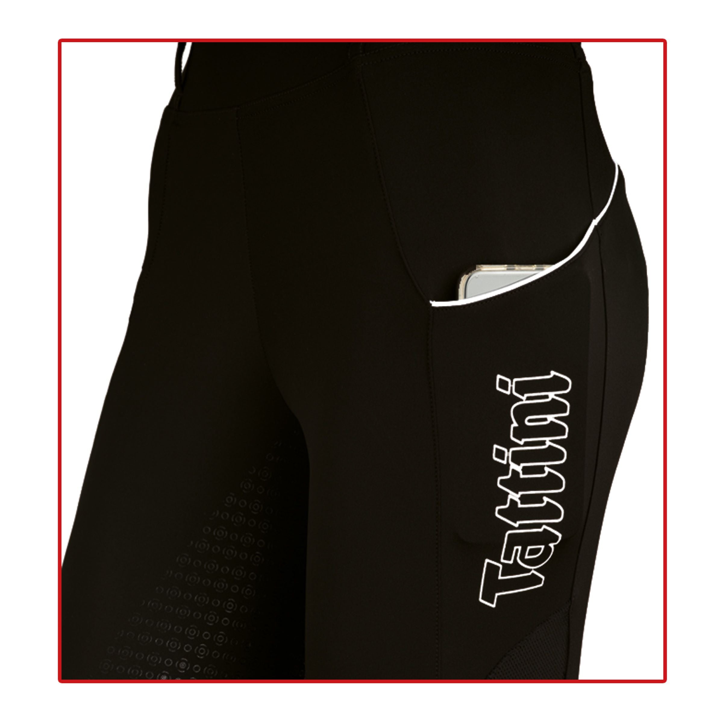 LEGGINGS EQUITAZIONE TATTINI MODELLO PASSIFLORA