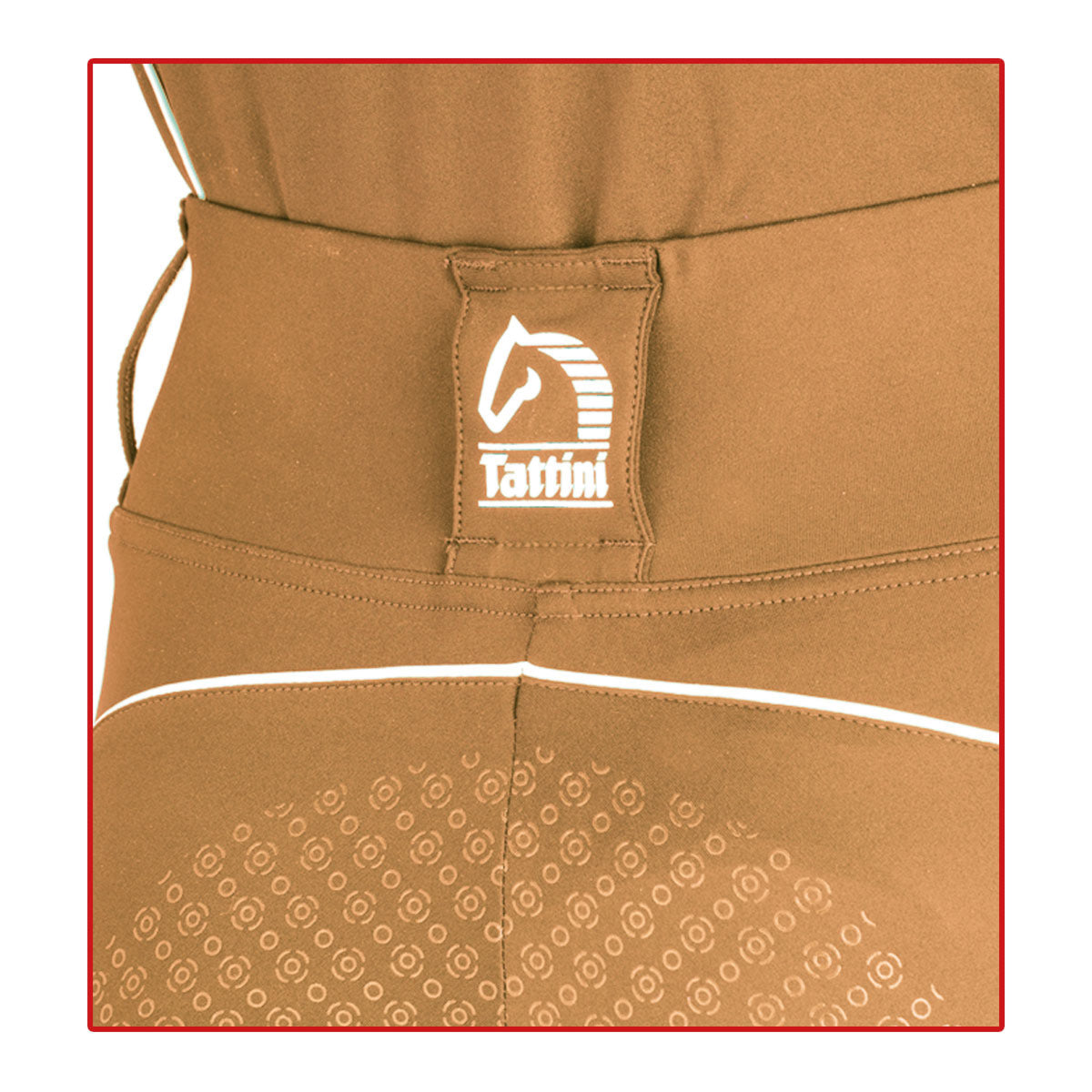 LEGGINGS EQUITAZIONE TATTINI MODELLO PASSIFLORA