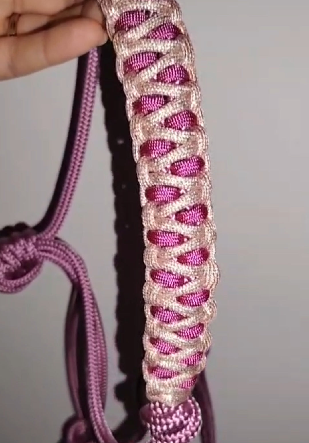 Capezza in corda realizzata a mano My Horse Atelier by Sara
