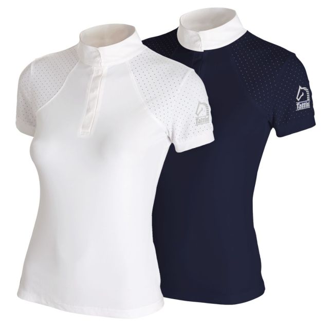 MAGLIA MANICHE CORTE TATTINI CON INSERTI MICROFORATI