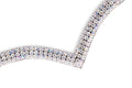 FRONTALINO CON CRISTALLI SPARKS N BLINGS - TheOne V shape Crystal Rainbow