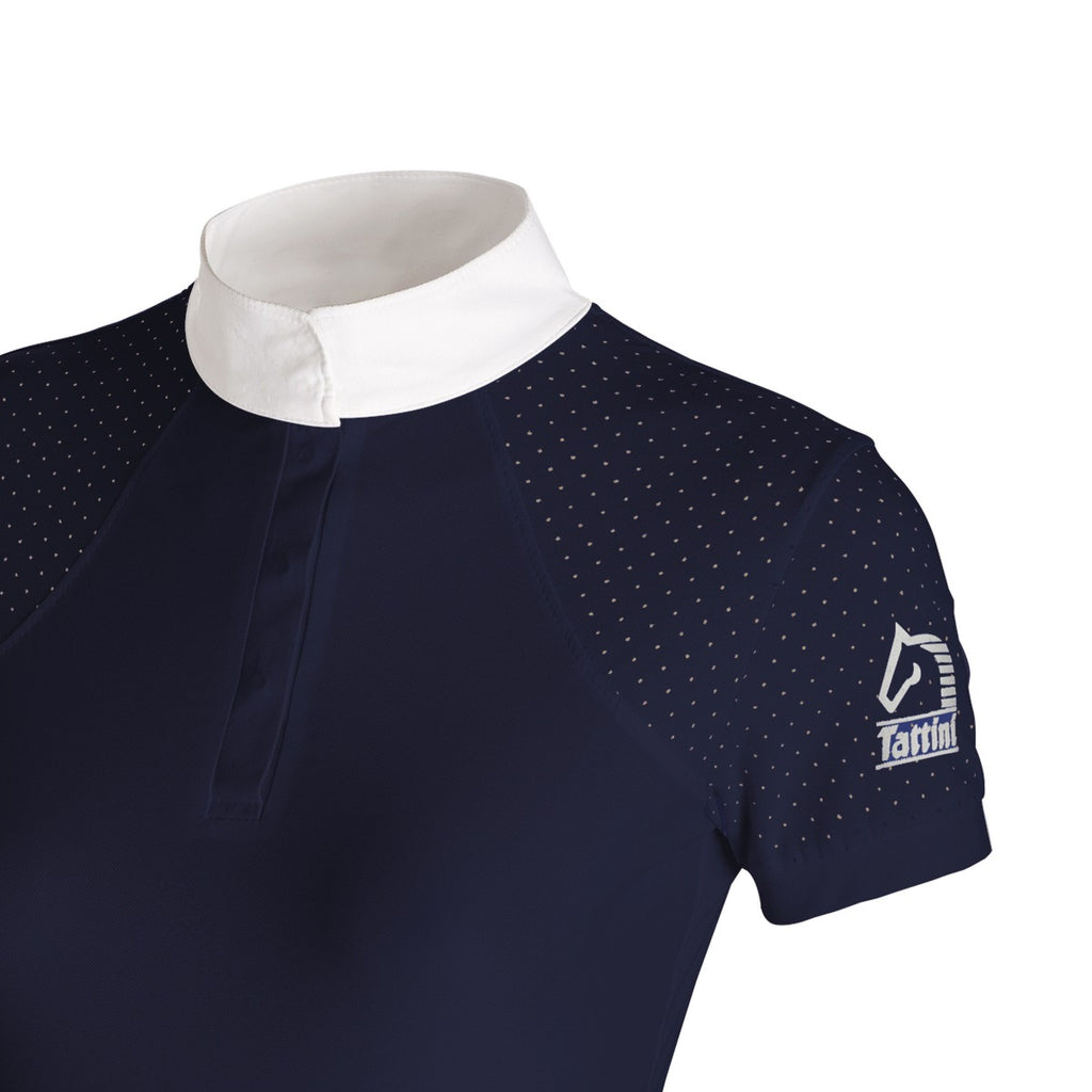 MAGLIA MANICHE CORTE TATTINI CON INSERTI MICROFORATI