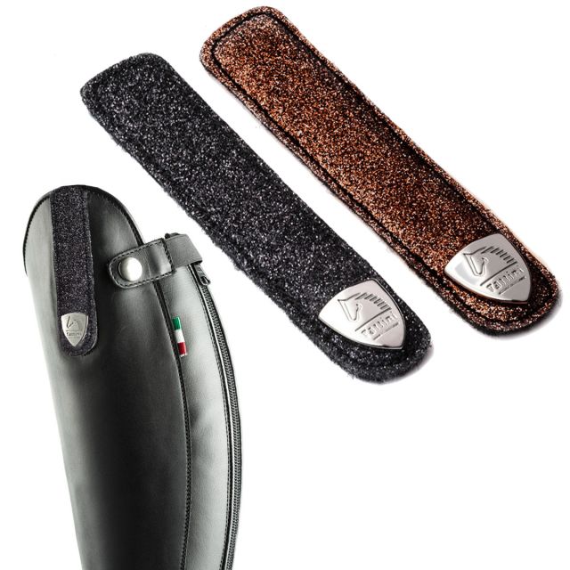 CINTURINI DI RICAMBIO stivali TATTINI in lurex con velcro