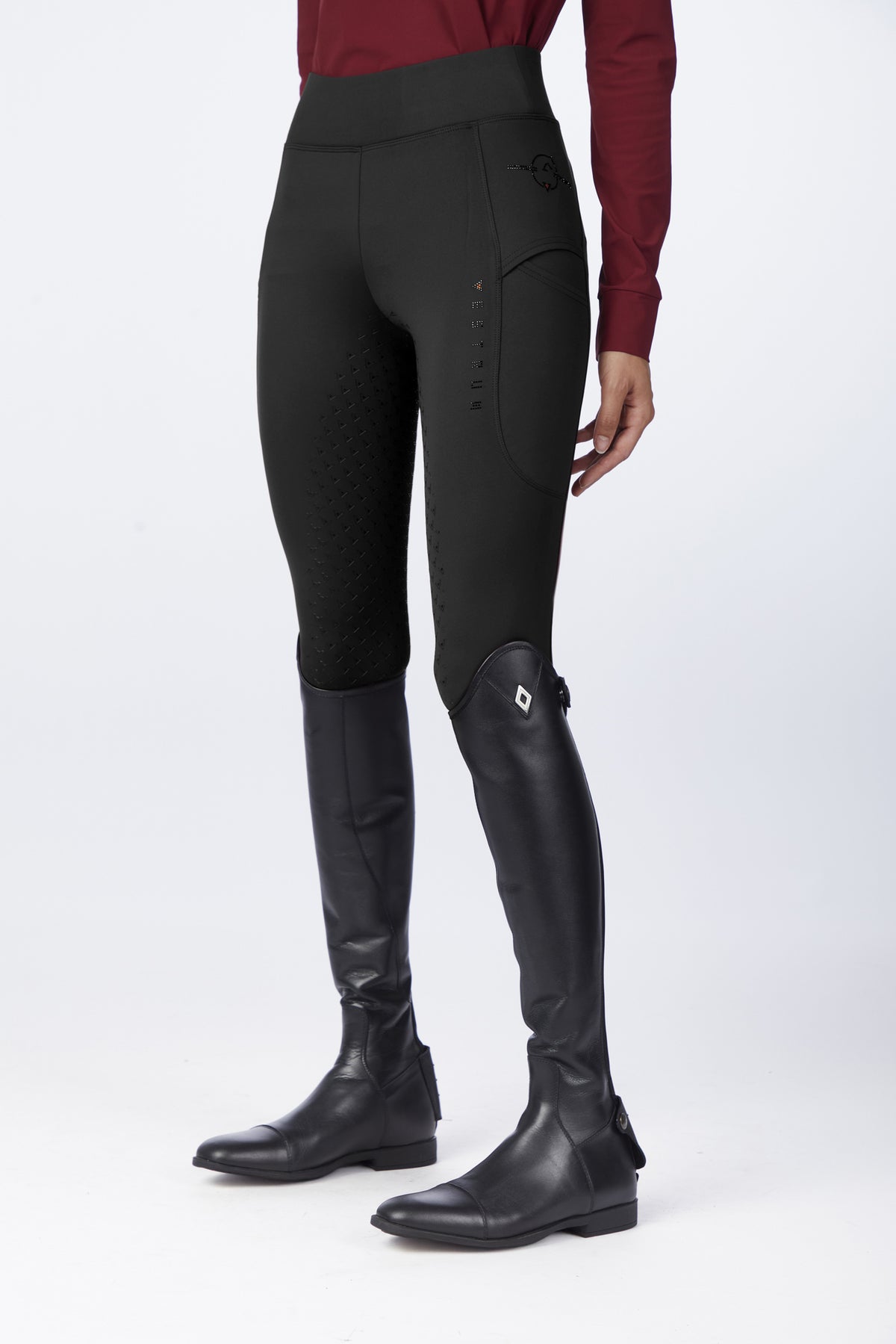 LEGGINGS EQUITAZIONE FULL GRIP VESTRUM LAB MODELLO VEGA